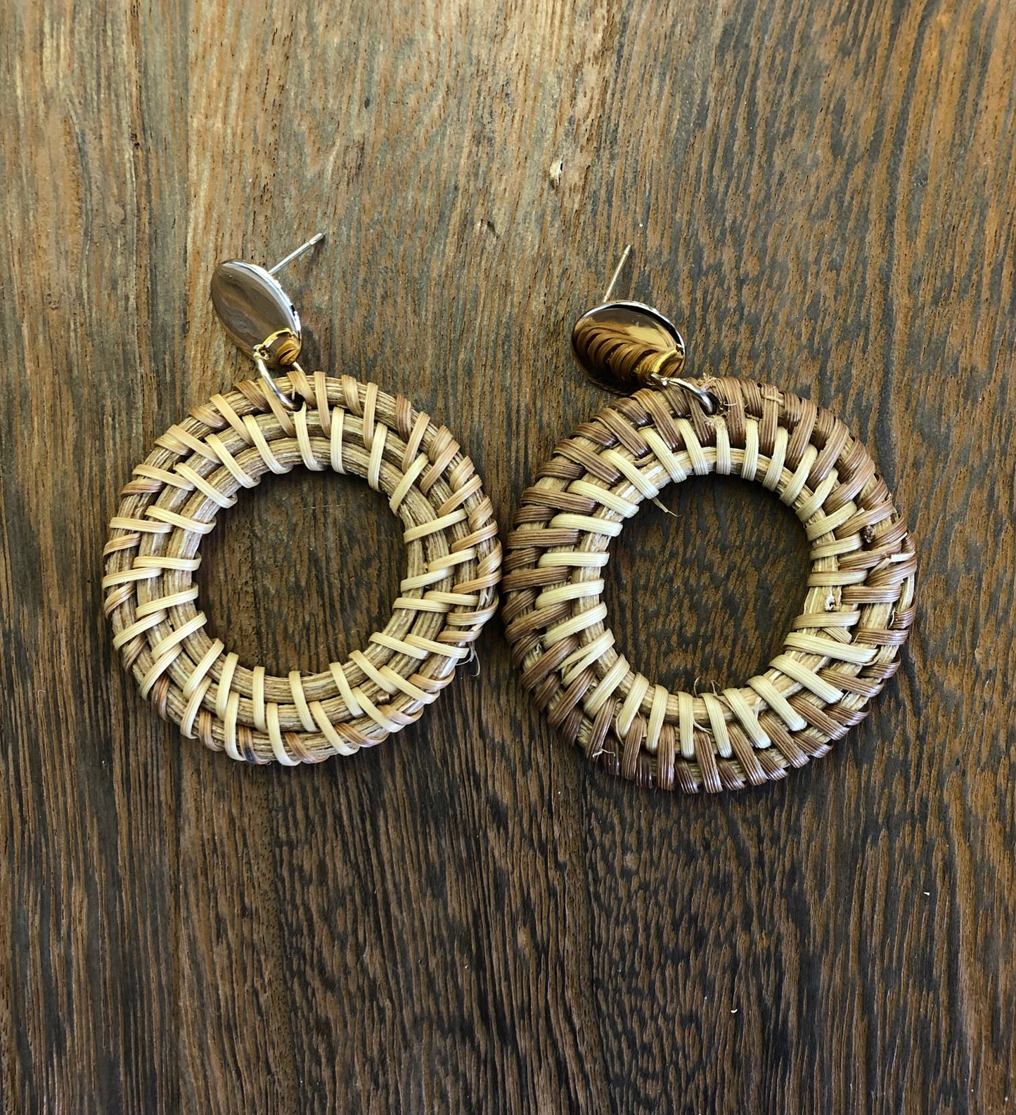 Earrings | Rattan Earrings | Woven Earrings