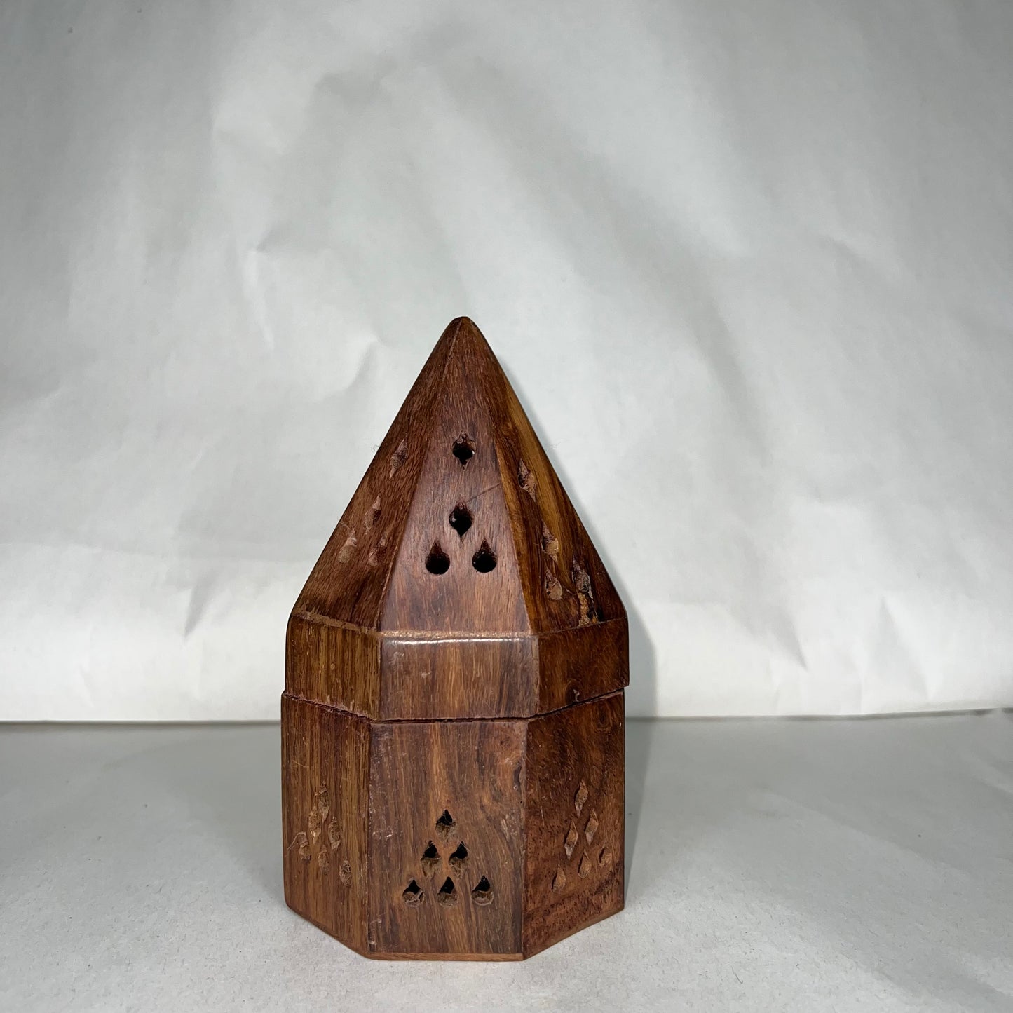 Wooden Temple Burner