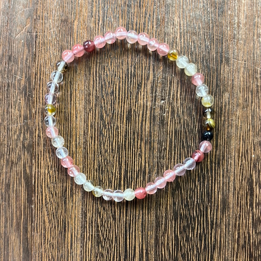 Stone Bracelet 4mm | Stone Stretch Bracelet