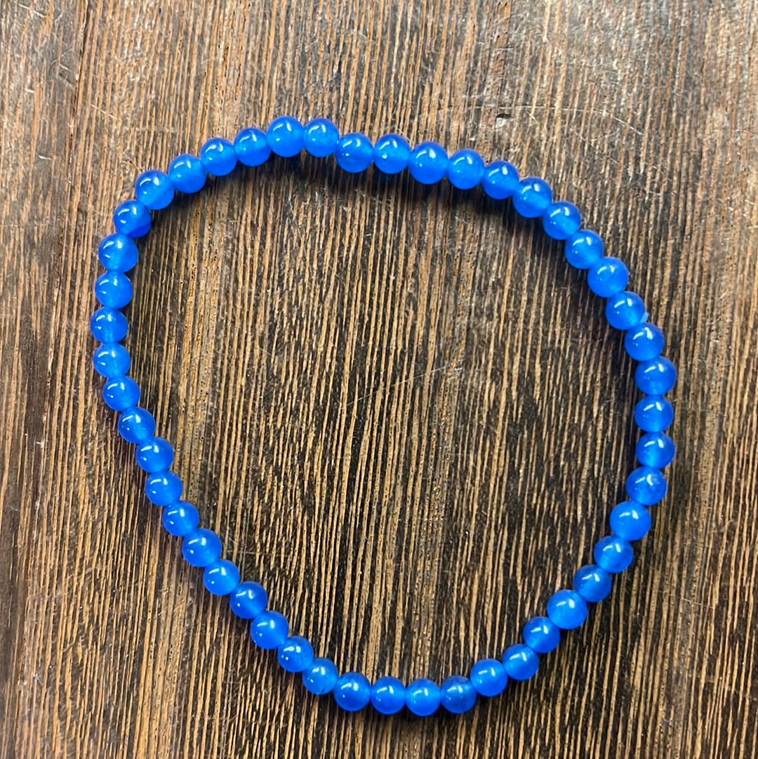 Stone Bracelet 4mm | Stone Stretch Bracelet