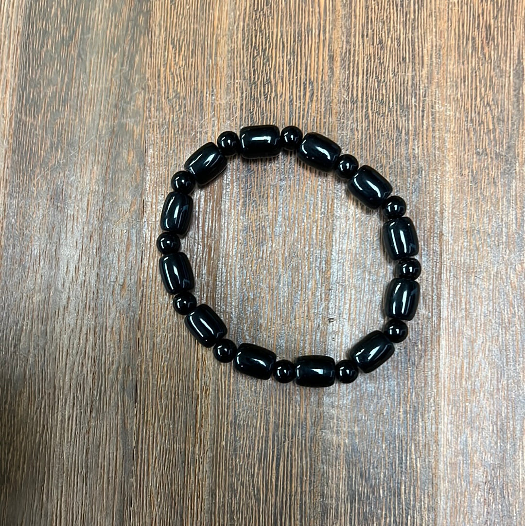 Stone Bracelet | Stone Stretch Bracelet - Mixed 6mm & 10mm