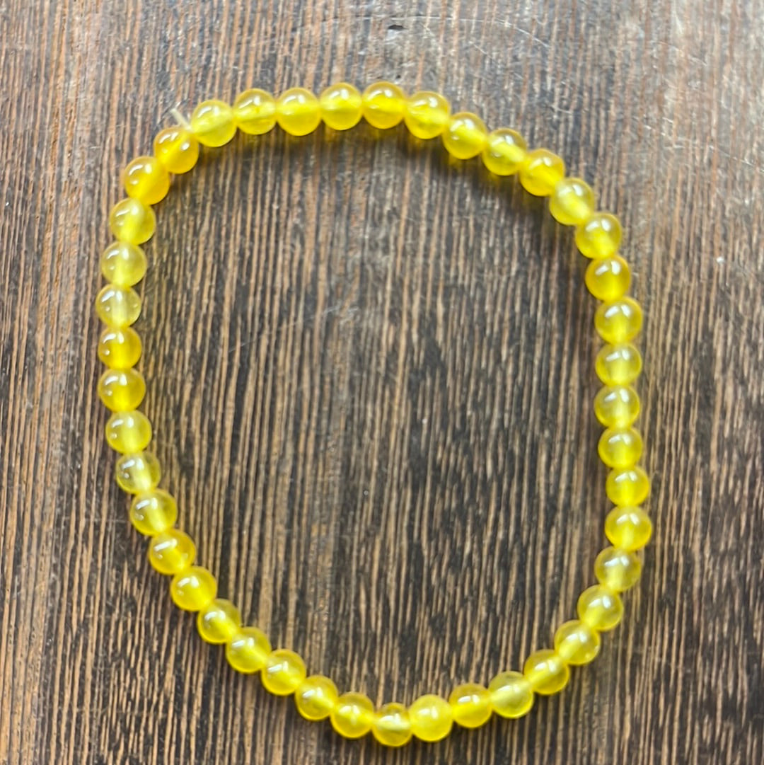 Stone Bracelet 4mm | Stone Stretch Bracelet