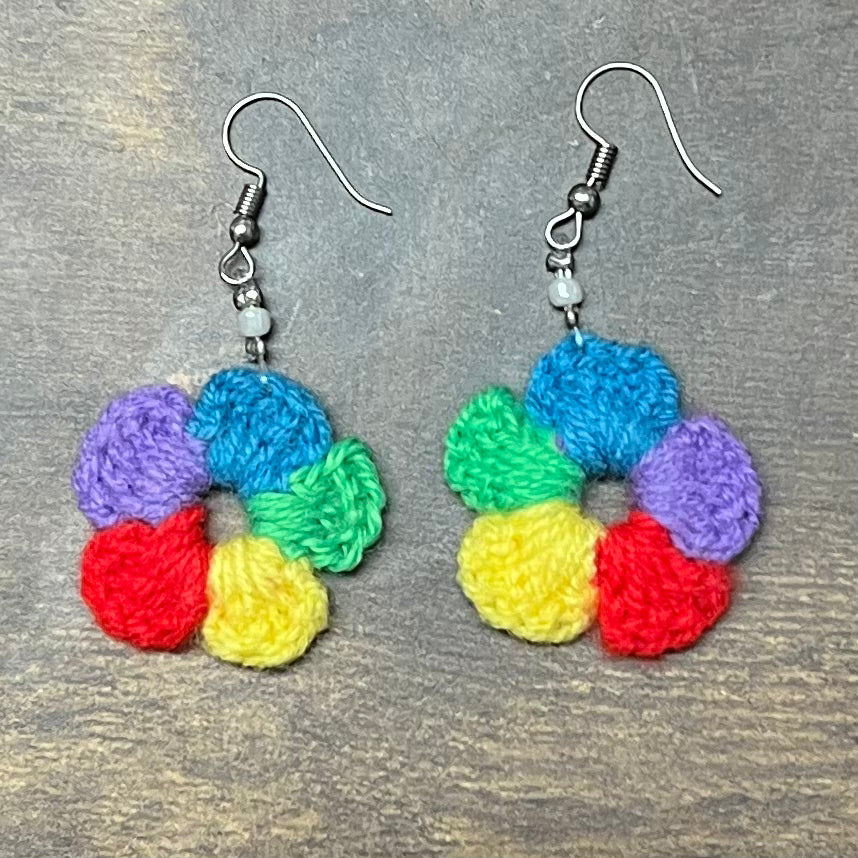 Earrings | African Imported Crochet Earrings