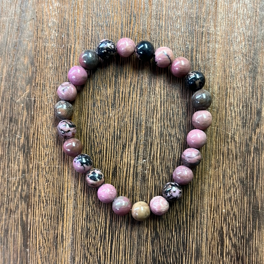 Stone Bracelet 8mm | Stretch Stone Bracelet