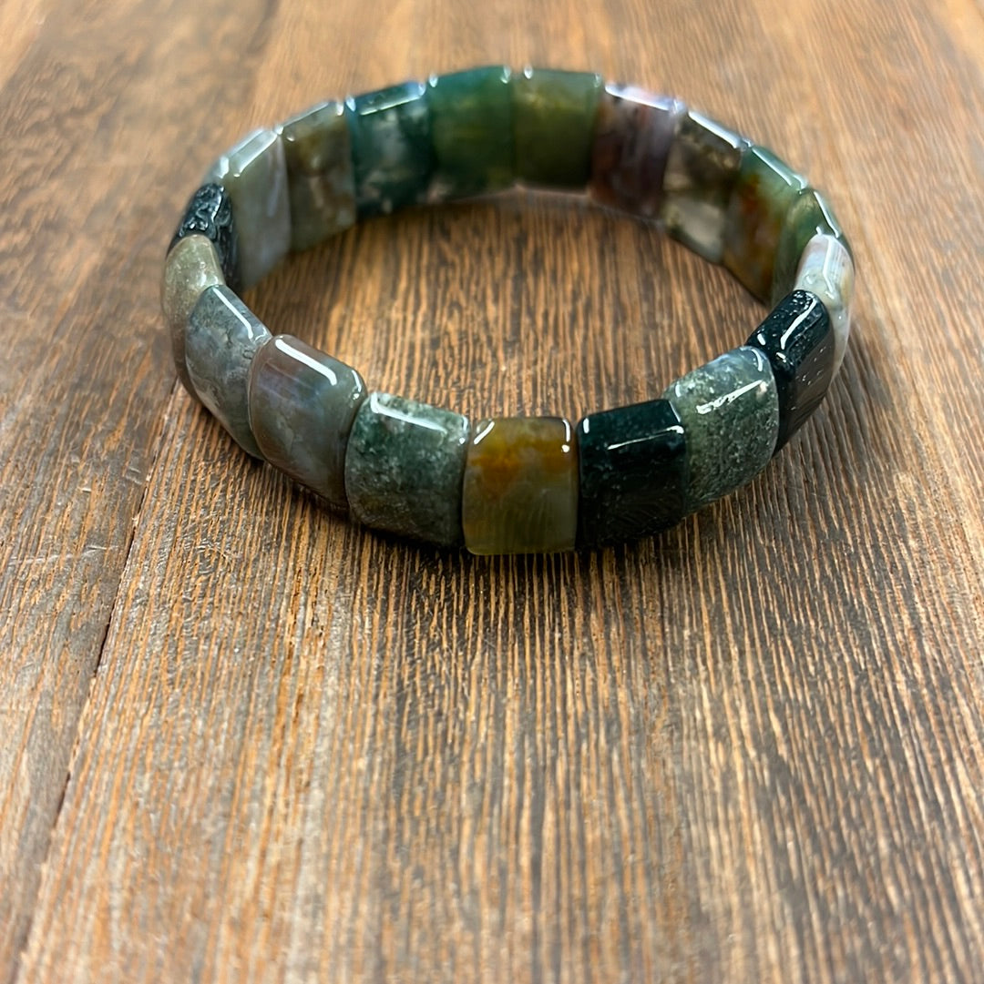 Stone Bracelet | Stone Stretch Bracelet - Mix Shapes