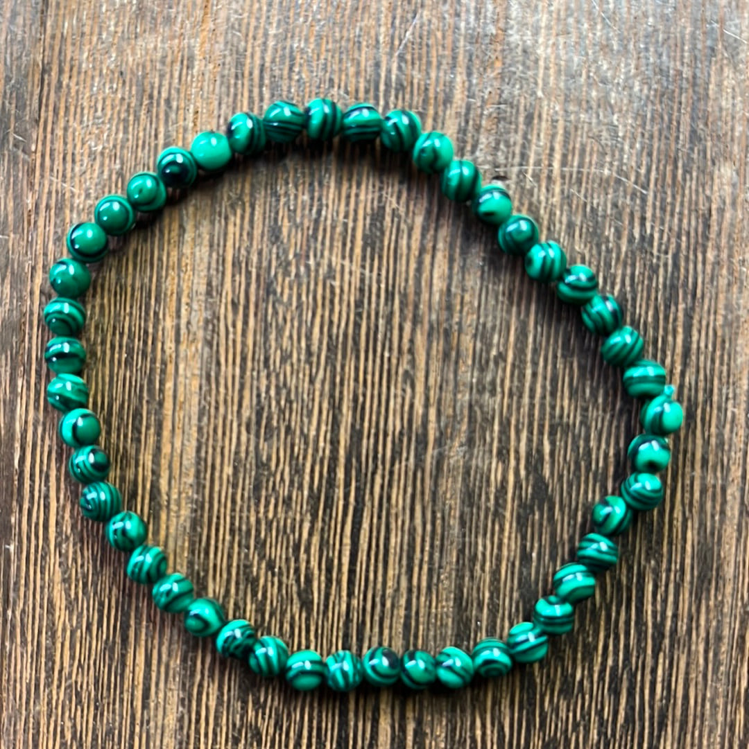 Stone Bracelet 4mm | Stone Stretch Bracelet