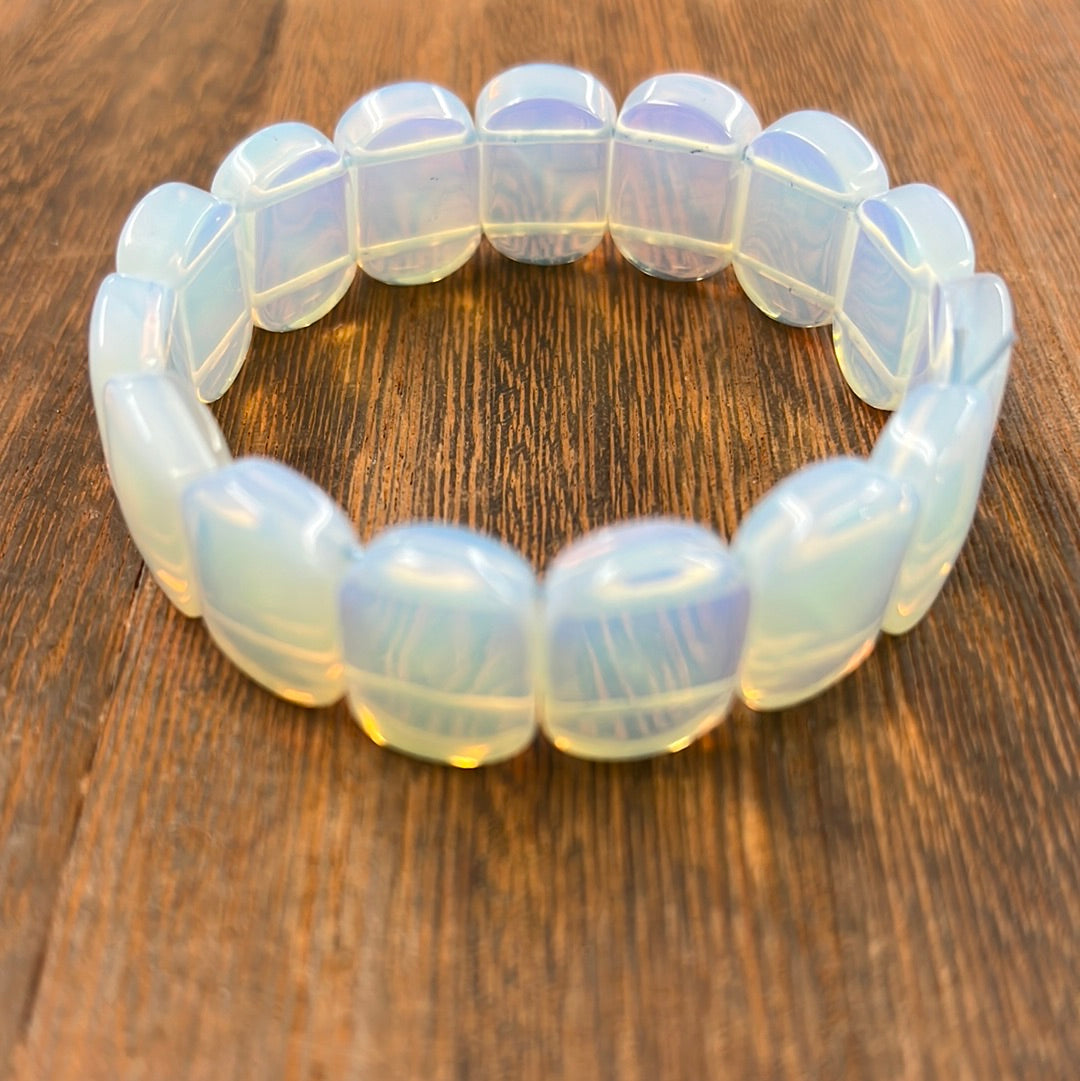 Stone Bracelet | Stone Stretch Bracelet - Mix Shapes