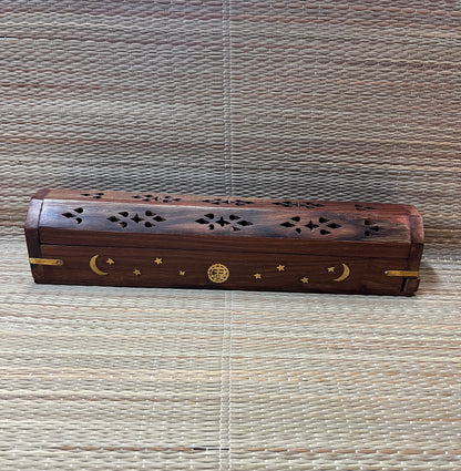 Incense Burner | Wooden Incense Box Burner