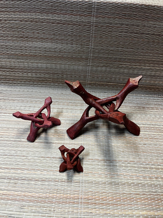 Incense Burner | Wooden Cobra Tripod Stand