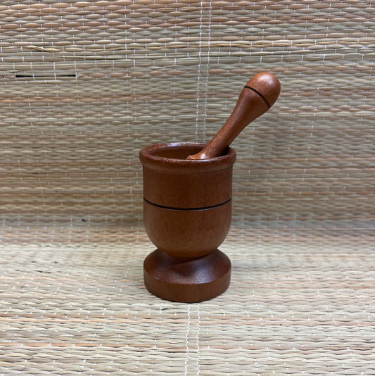 Mortar & Pestle| Wood Mortar & Pestle | Small