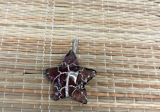 Stone Necklaces | Tree Of Life Wire Wrapped Stone Star Necklace