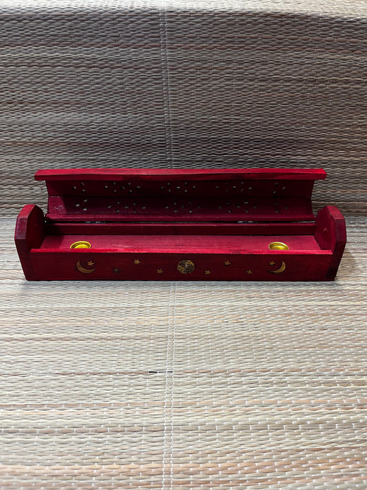 Incense Burner | Wooden Incense Box Burner