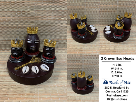 Orisa Statue | Esu Resin Statue | Esu Heads