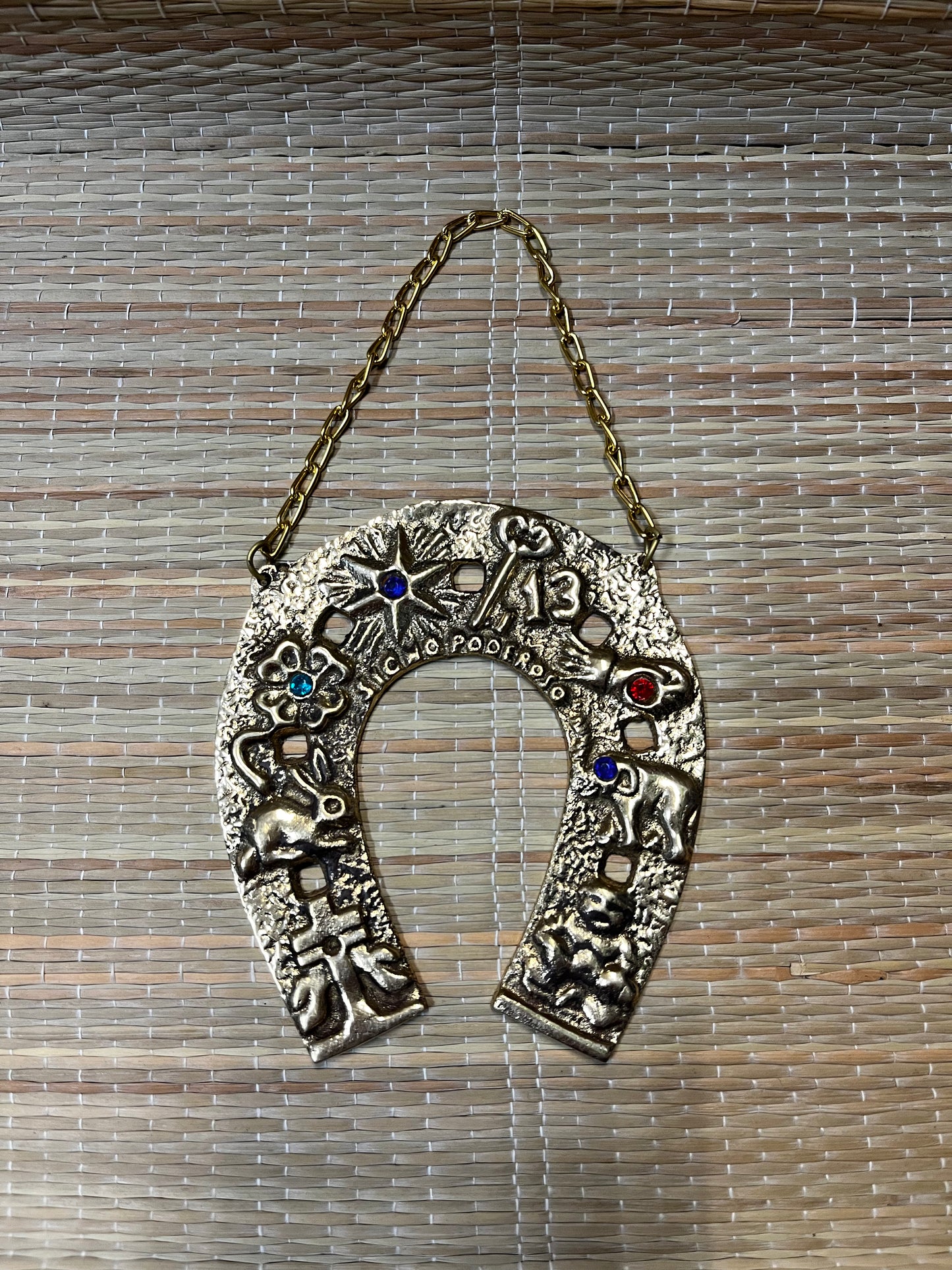 Decor | Hanging Brass Horse Shoe