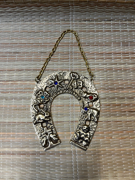 Decor | Hanging Brass Horse Shoe