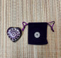 Incense Burner | Chakra Carved Heart Shaped Incense Stick Burner