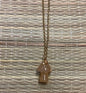 Stone Necklaces | Stone Mushroom Pendant