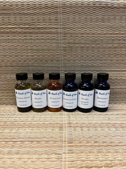 Oils |  Intention Oils by Rush of Ase - 1 oz (30 ml)