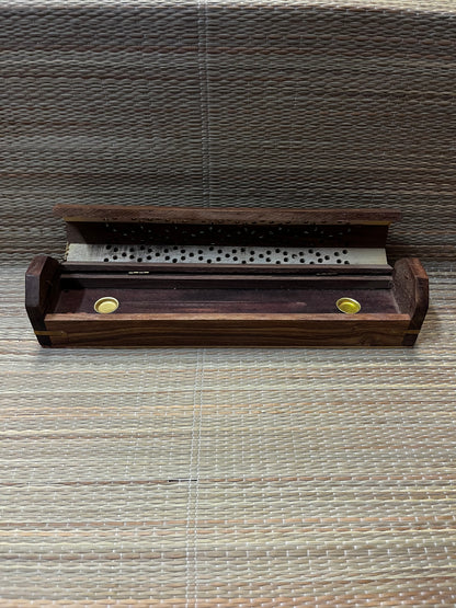 Incense Burner | Wooden Incense Box Burner