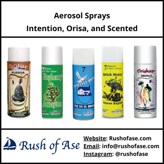 Aerosol Sprays | Intention, Orisa, and Scented