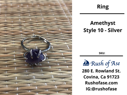 Rings | Raw Stone Adjustable Ring