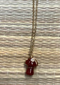 Stone Necklaces | Stone Mushroom Pendant