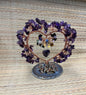 Stones | Stone Copper Wire Heart Tree