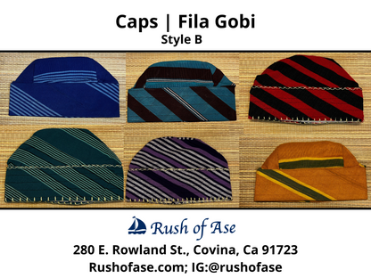 Caps | Fila Gobi | Yoruba Caps Style B