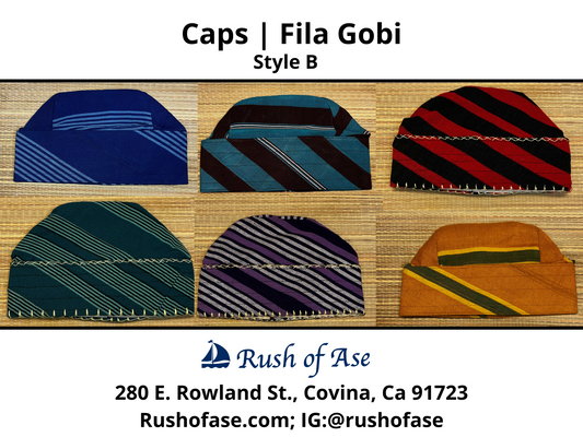 Caps | Fila Gobi | Yoruba Caps Style B
