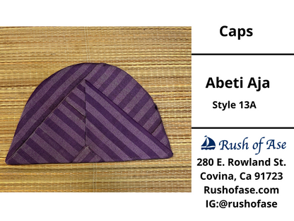 Caps | Abeti Aja | Yoruba Cap Style A - Colors