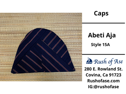 Caps | Abeti Aja | Yoruba Cap Style A - Colors