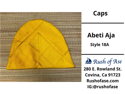 Caps | Abeti Aja | Yoruba Cap Style A - Colors