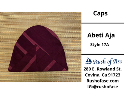 Caps | Abeti Aja | Yoruba Cap Style A - Colors