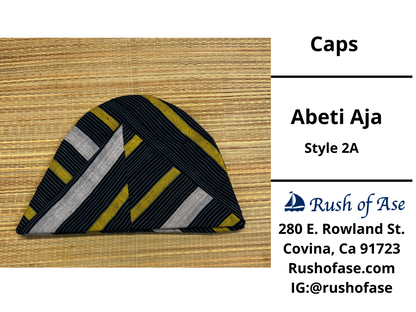 Caps | Abeti Aja | Yoruba Cap Style A - Colors