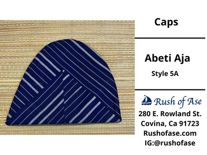 Caps | Abeti Aja | Yoruba Cap Style A - Colors
