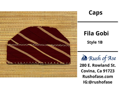 Caps | Fila Gobi | Yoruba Caps Style B