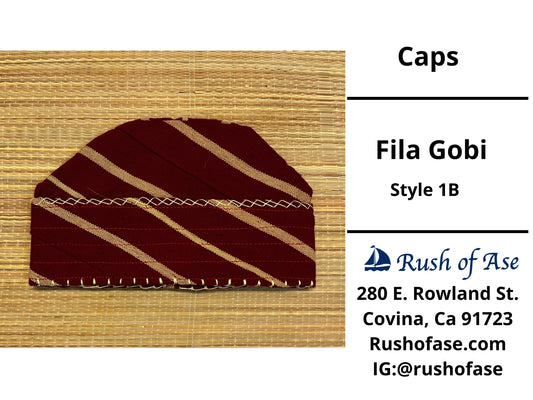 Caps | Fila Gobi | Yoruba Caps Style B