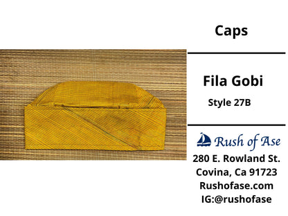 Caps | Fila Gobi | Yoruba Caps Style B