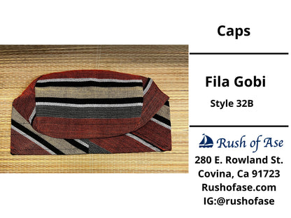 Caps | Fila Gobi | Yoruba Caps Style B