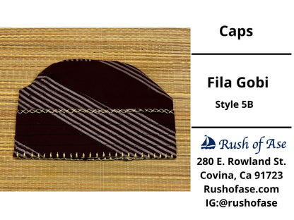Caps | Fila Gobi | Yoruba Caps Style B