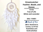 Dreamcatcher | Feather, Beads, and Stones Dreamcatcher