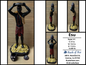 Orisa Statues | Esu Resin Statue - 37" | Style 3-3 [FREE SHIPPING USA]