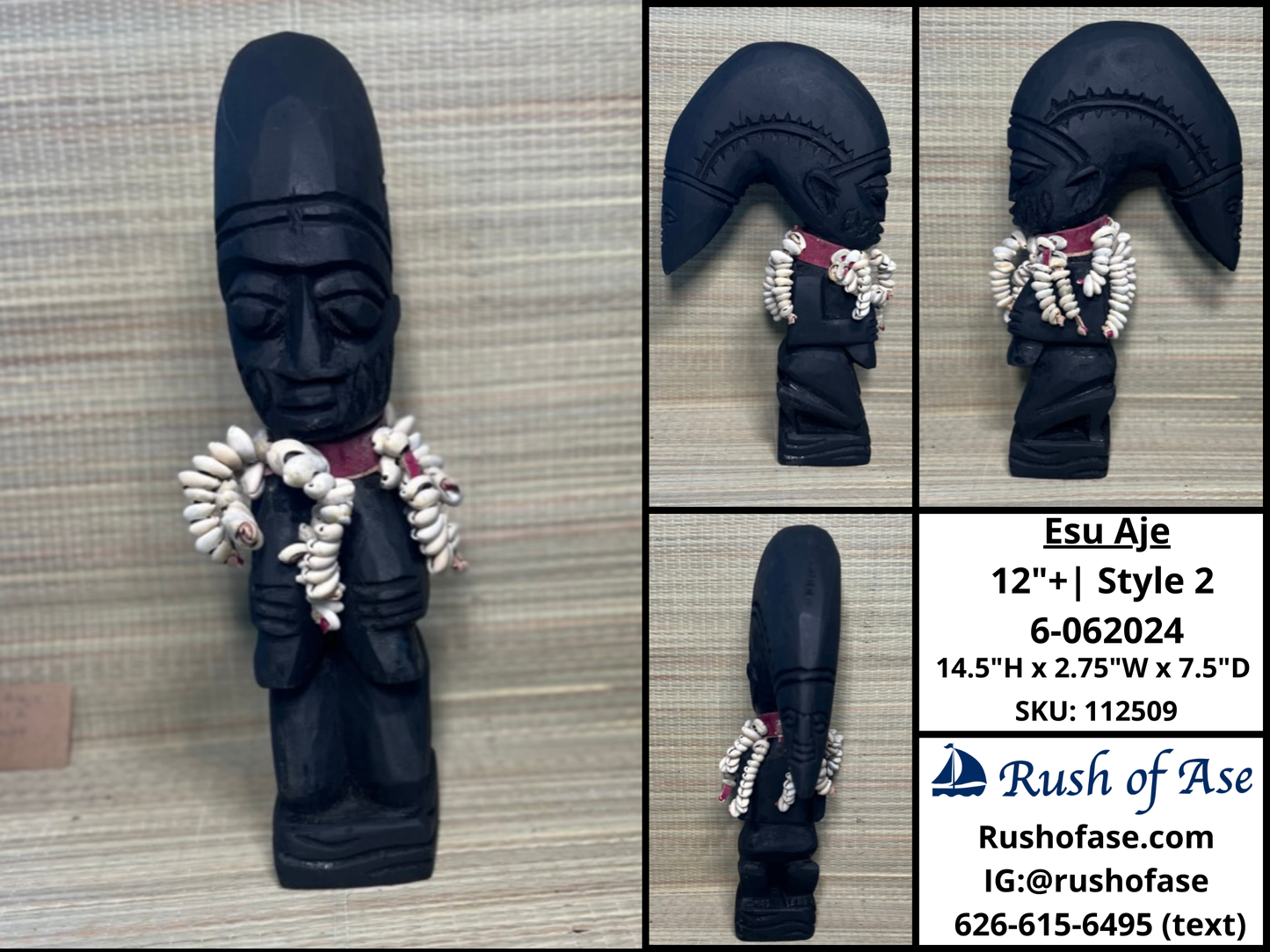 Orisa Statues | Esu Alaje | Esu Aje [FREE SHIPPING USA]