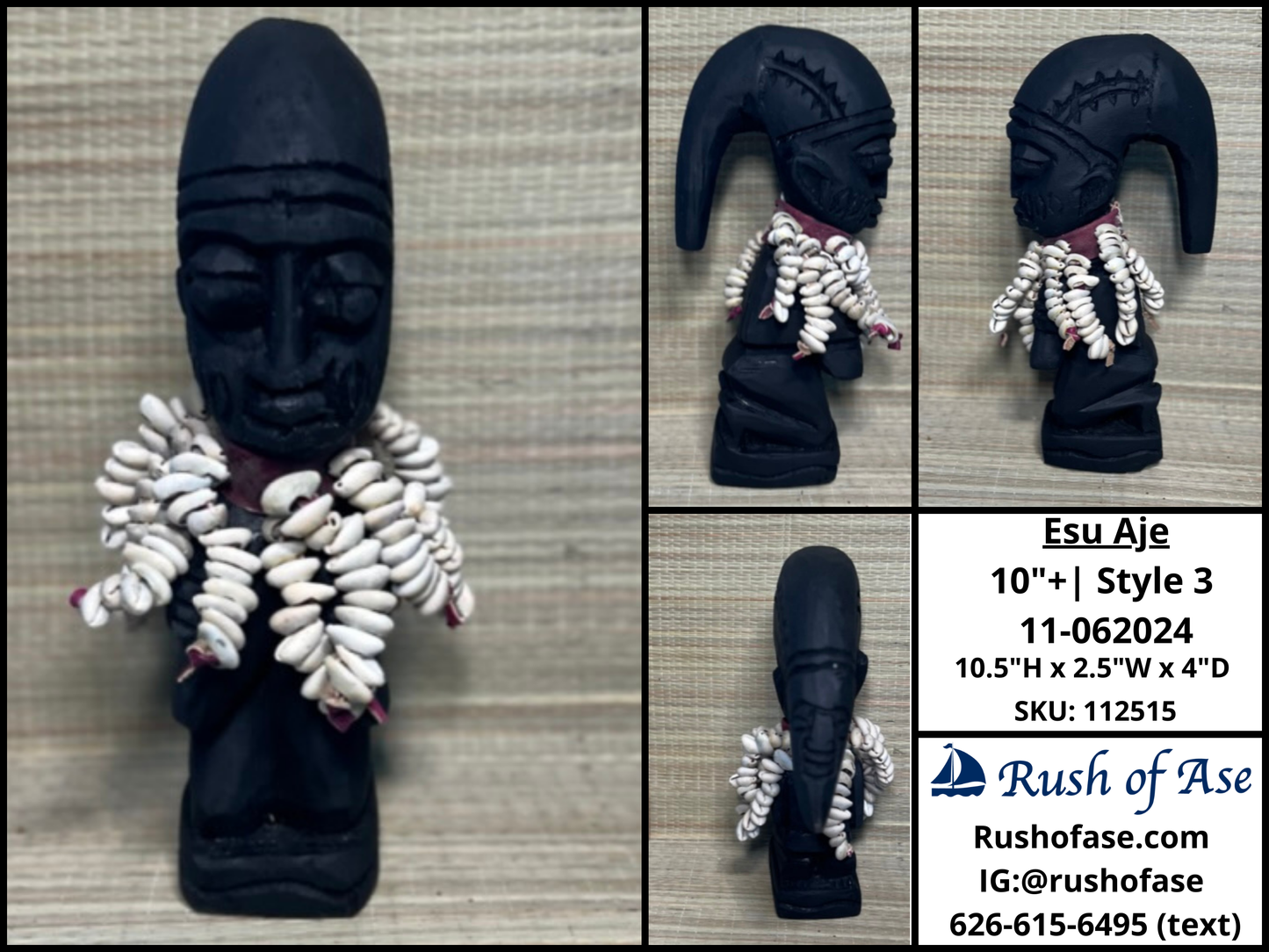 Orisa Statues | Esu Alaje | Esu Aje [FREE SHIPPING USA]