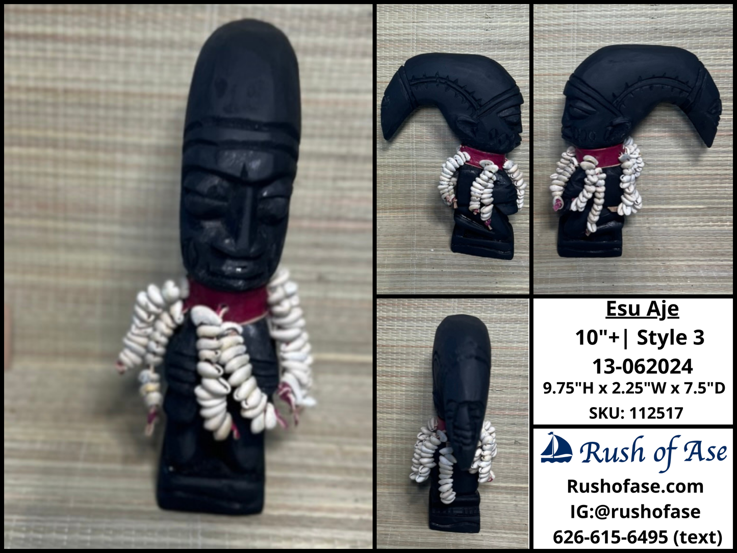 Orisa Statues | Esu Alaje | Esu Aje [FREE SHIPPING USA]