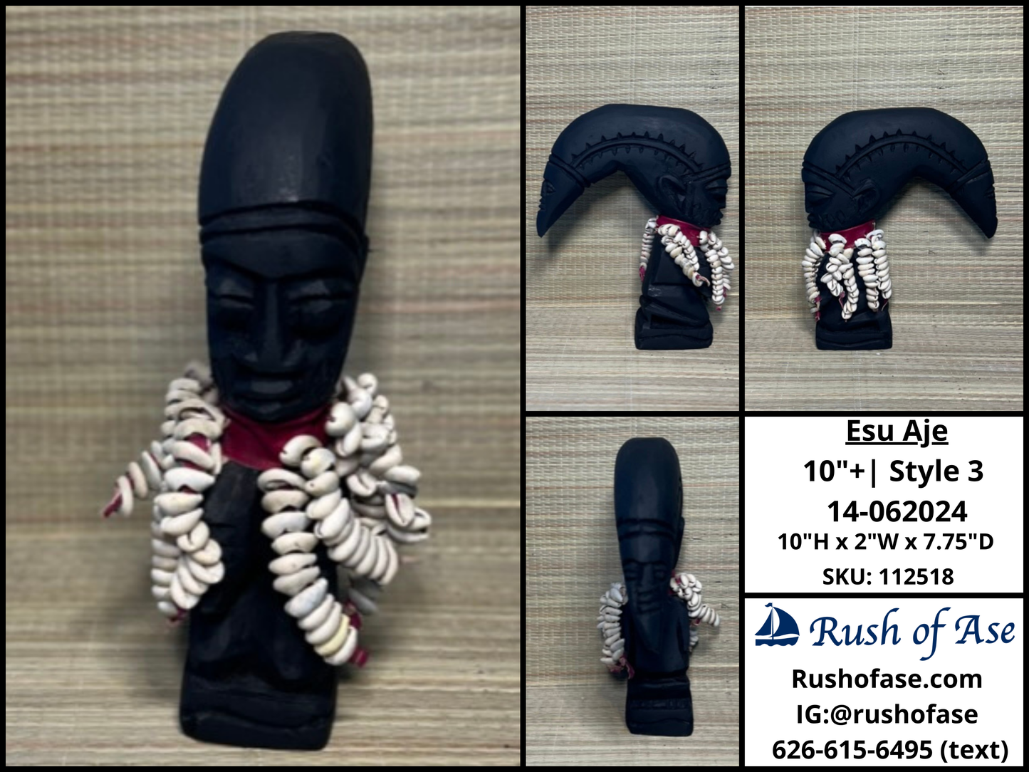 Orisa Statues | Esu Alaje | Esu Aje [FREE SHIPPING USA]