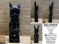 Orisa Statues | Esu Onire Black Wood Statues | Esu of Good Fortune  [FREE SHIPPING USA]