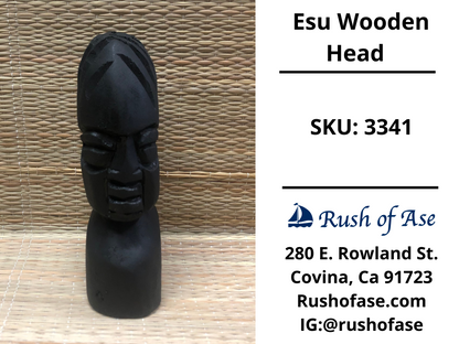 Orisa Statues | Esu Wooden Head