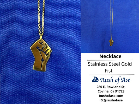 Necklaces | Fist Stainless Steel Necklace