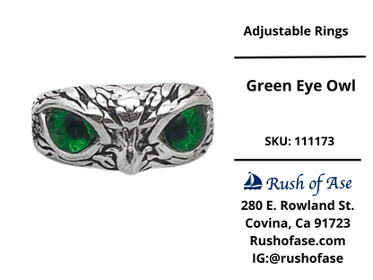 Rings | Adjustable Rings | Owl Rings